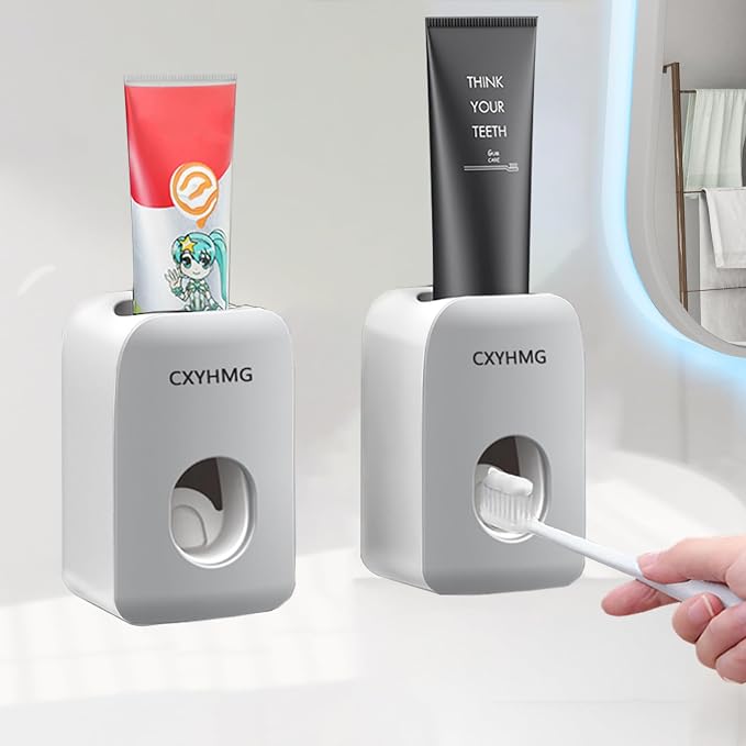 Automatic Toothpaste Dispenser for Kids, is Wall Mounted Bathroom Accessories by CXYHMG