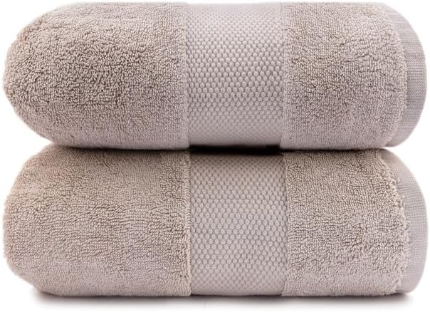 Maisonette Elegance 100% Organic Cotton Turkish Bath Towels, Soft & Absorbent by MAISONETTE