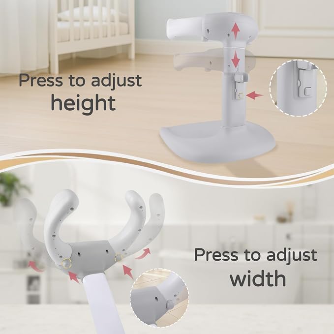 Baby Shower Stand – Adjustable Baby Bath Stand & Standing Baby Bathtub - Image 6