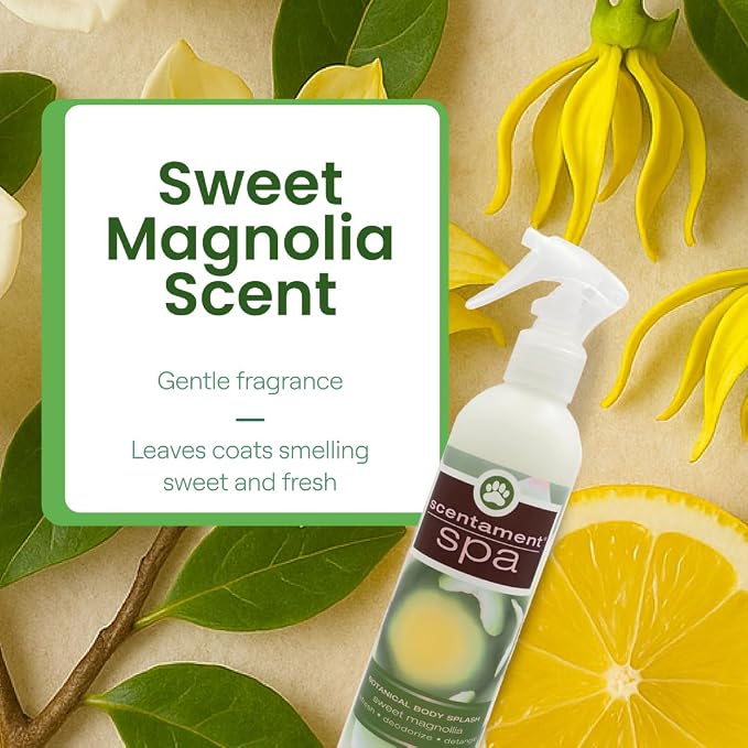 Best Shot Scentament Spa Botanical Body Splash Sweet Magnolia, 8 oz. - Image 4