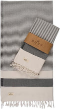 Ruvy Home Basics 2 Pack Turkish Beach Towels – Oversized Quick-Dry Bath Towels by RuvyHomeBasics