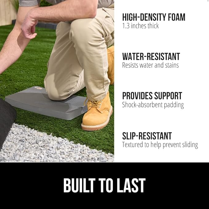 GORILLA GRIP Extra Thick Patent Pending Soft Foam Kneeling Pad, Supportive - Image 2