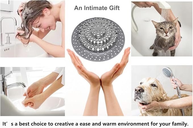 Bathtub Drain Hair Catcher，Bathtub Protector Suitable - Image 6