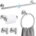 TQKAG Bathroom Towel Bar Holder Sets Brushed Nickel 23.6 Inch Round Stainless by TQKAG