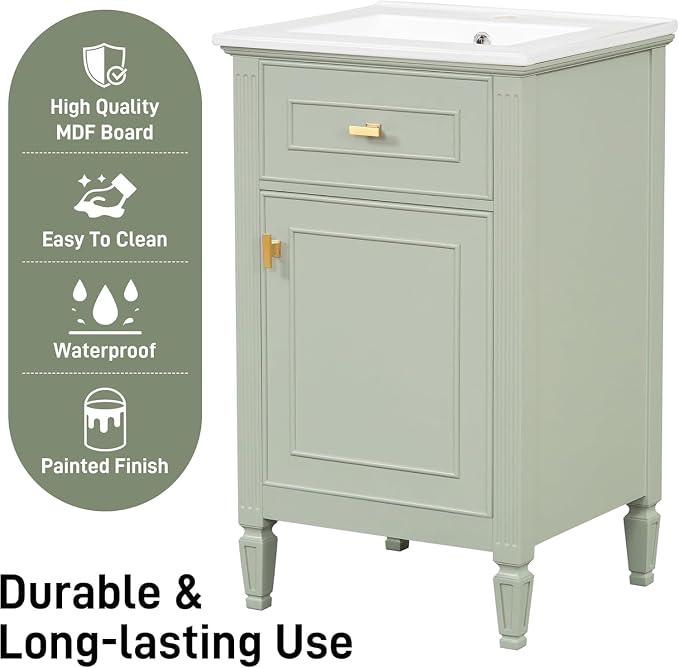 Linique 20" Bathroom Vanity - Image 7