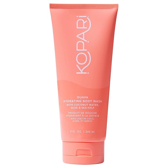 Kopari Guava Hydrating Body Wash | Lathers Foaming Wash Cleanses Without by Kopari