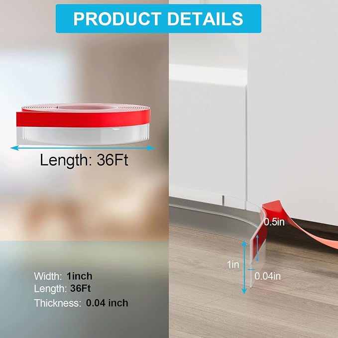 36FT Weather Stripping Door Seal - Image 2