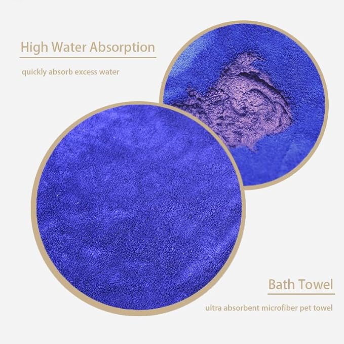 Super Absorbent Microfiber Dog Towels - Image 4