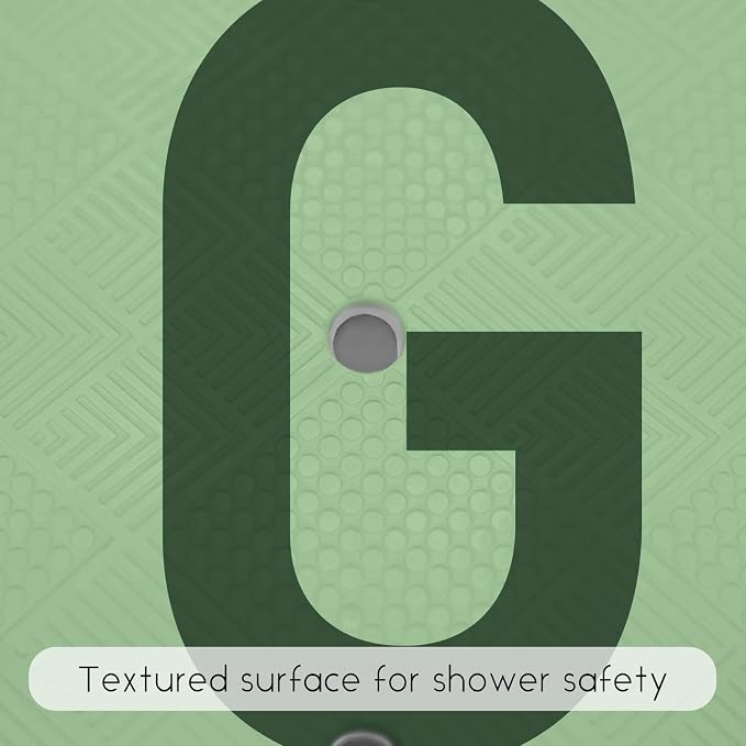 Bathtub Mat Non Slip, Get Naked Square Bath tub Mat Shower Floor Mat - Image 5