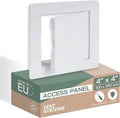 Vent Systems 4 x 4 Inch White ABS Plastic Access Panel by VentSystems