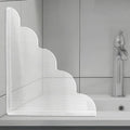 2 PCS Shower Splash Guard for Tub Corner, Self-Adhesive Shower Guards to Keep by LittleJesusFigures