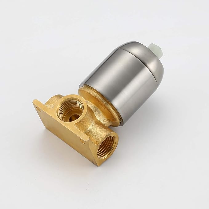 sumerain Waterfall Wall Mount Tub Filler Brushed Nickel - Image 6