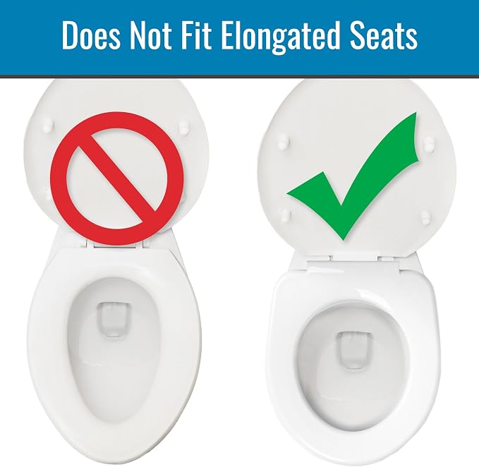 HealthSmart Enhanced Comfort 5" Raised Toilet Seat Risers - Image 2
