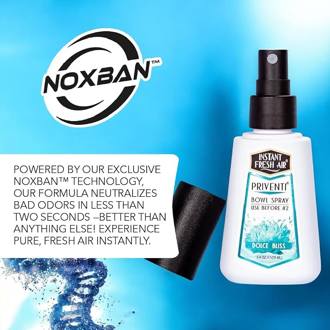 Signature PRIVENTI Toilet Spray, Dolce Bliss Scent Bathroom Spray - Image 5