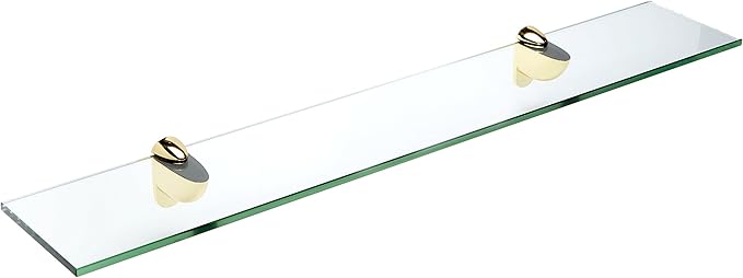 Spancraft Glass Heron Glass Shelf, 12 x 18 by Spancraft
