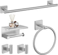 TURS 5-Pieces Brushed Nickel Bathroom Hardware Set 23.6 Inch SUS304 Stainless by TURS
