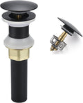 Bathroom Sink Drain, Drain Stopper Bathroom Sink Without Overflow, Pop Up Drain by Rockgoya