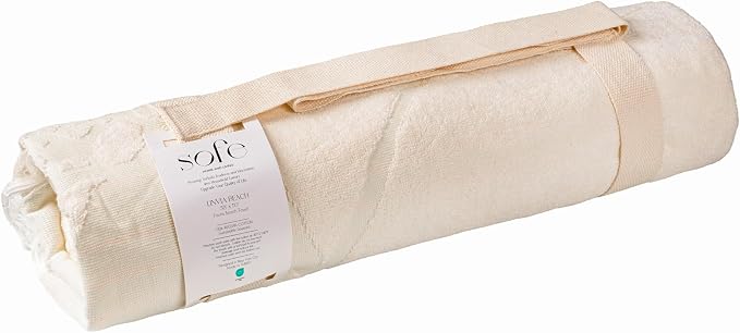 SOFE H&L | LINVIA Foutah Quick Dry Beach Towel Pack of 1 CARETTA - Image 2