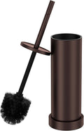 Toilet Brush and Holder Set: 304 Stainless Steel Heavy Duty Toilet Bowl Brush by Kaxnuaxu