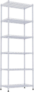 REGILLER 6 Wire Shelving Steel Storage Rack Adjustable Unit Shelves by REGILLER