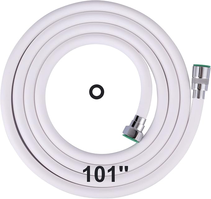 Aleasha Shower Hose, 101 Inches Extra Long Shower Head Hose Extension by ALEASHA