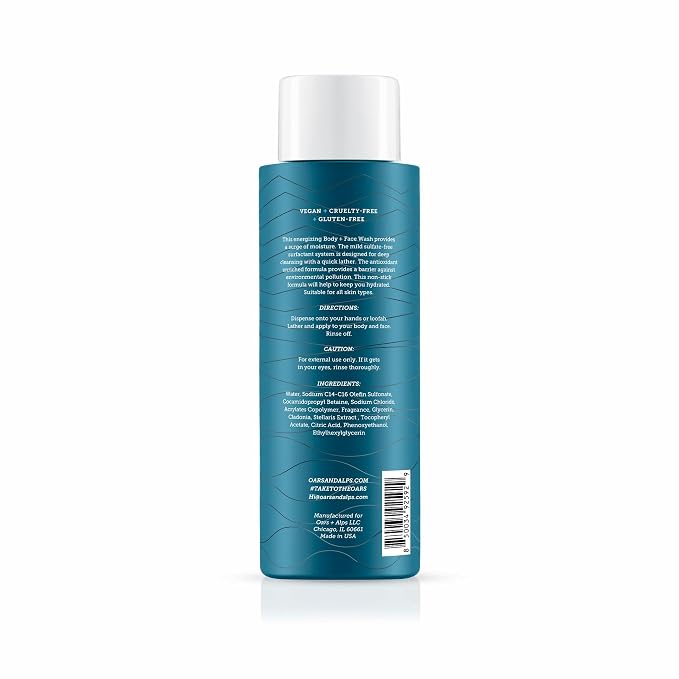 Oars + Alps Body Wash for Men, Mens Body Wash - Image 2