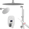 Chrome Shower Slide Bar System by HONGTONGSOWER