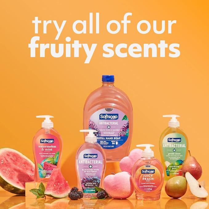 Softsoap Antibacterial Liquid Hand Soap, 11.25 Ounce, 6 Pack - Image 13