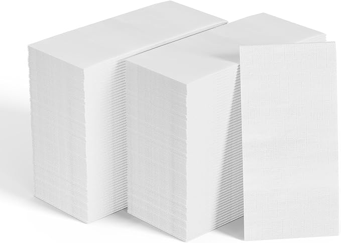 600 Pack Paper Napkins, Disposable Guest Towels Party Dinner Napkins Soft by JOLLYCHEF