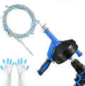 Drain Auger, Clog Remover with Drill Adapter, 25 Feet Flexible Plumbing Snake by Unknown