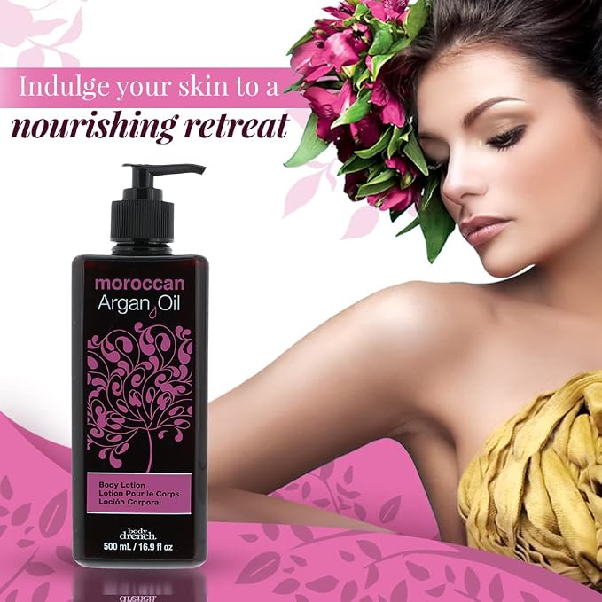 Body Drench Argan Oil Body Lotion – Hydrating & Moisturizing Lotion - Image 3