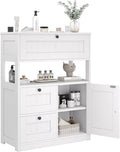 Bathroom Cabinet, Modern Bathroom Floor Storage Cabinet Organizer by GRUSIGN