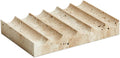 Luxury Travertine Soap Dish Marble Jewelry Ring Tray by PHINILUX