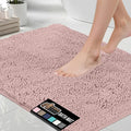 GORILLA GRIP Bath Rug Mat 36x24, Soft Absorbent Chenille, Quick Dry Microfiber by GorillaGrip