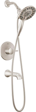 Delta Faucet Albion 14 Series Single-Handle Tub and Shower Faucet Set, Brushed by DeltaFaucet