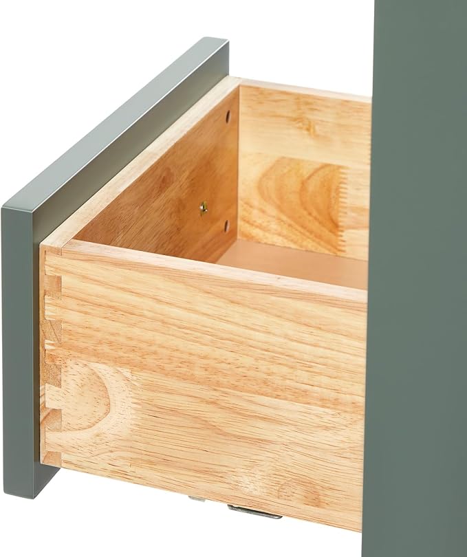 ARIEL Cambridge 37 inch Left Offset Rectangle Sink Vanity - Image 4