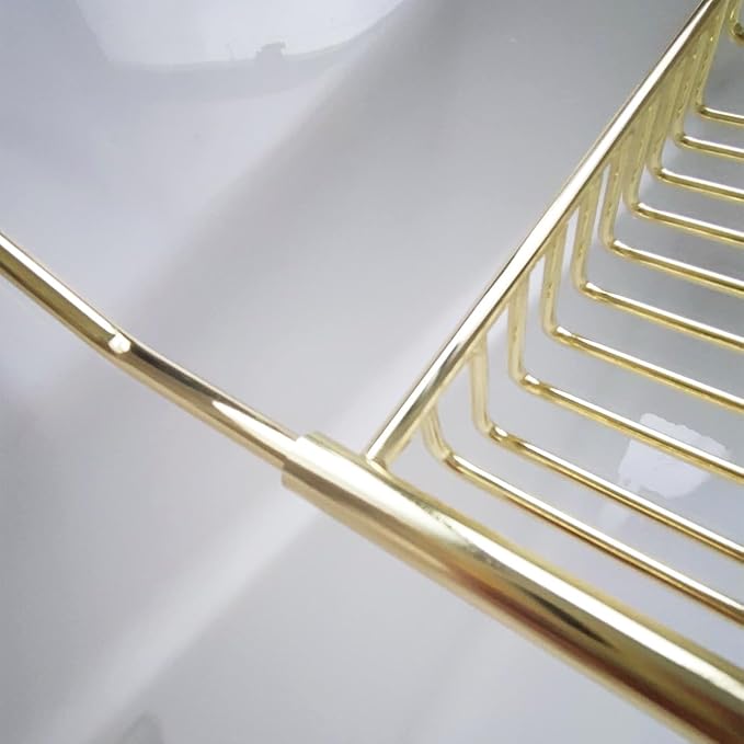 Stainless Steel Expandable Shower Bathtub Tray Over Tub Bath Caddy Expandable - Image 5