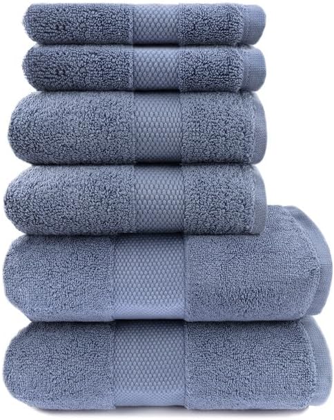 Maisonette Elegance 100% Organic Cotton Turkish Bathroom Towels Set, Ideal by MAISONETTE