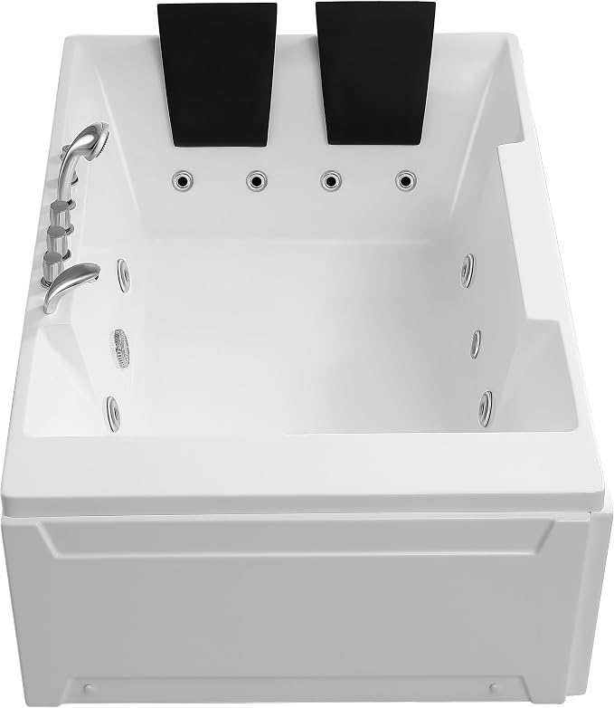 Empava 1125W Whirlpool Tub, Hydro Massage & Chromatherapy, ETL Certified - Image 13