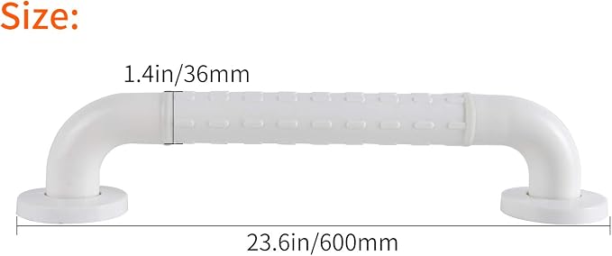 Non-Slip handrails, Stainless Steel Shower Safety Handles, Suitable - Image 6