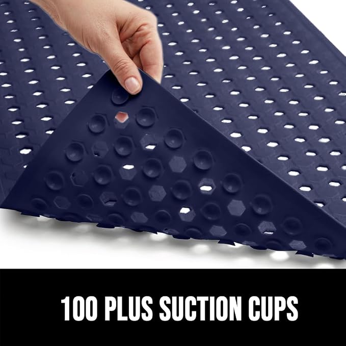 GORILLA GRIP Patented Square Shower Stall Mat, Small Bathtub Floor Mats - Image 7