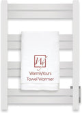 WarmlyYours Heated Towel Warmer Rack, Integrated On/Off Switch by WarmlyYours