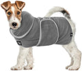 Tuff Pupper Fast Drying Dog Bath Robe | 800 GSM Plush Dog Towel by TuffPupper
