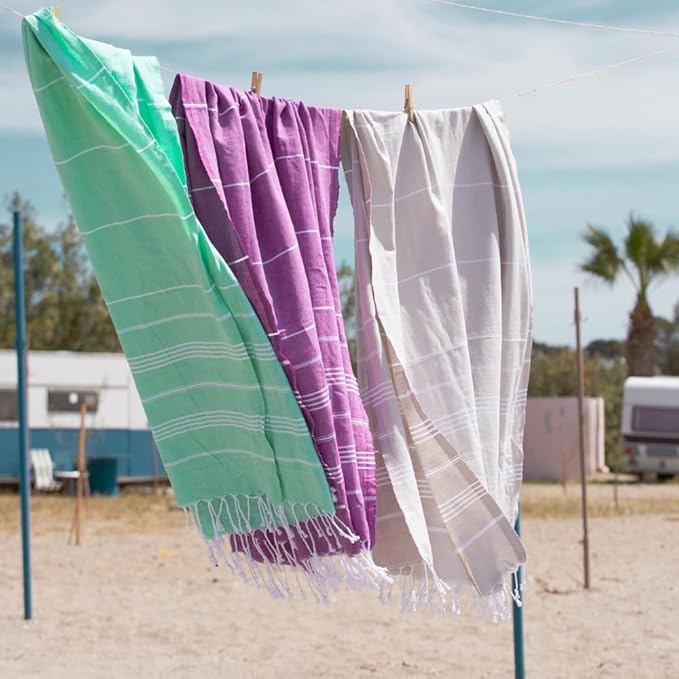 BAY LAUREL Turkish Beach Towel - Image 5