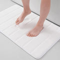Buganda Memory Foam Bath Mat, Ultra Soft and Non-Slip Bathroom Rugs, Water by Buganda