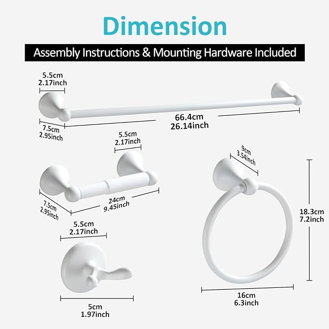 BGL Bathroom Accessories Set - Image 7