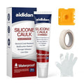 Silicone Caulk 4.23 Fl Oz for Kitchen & Bathroom by aididan
