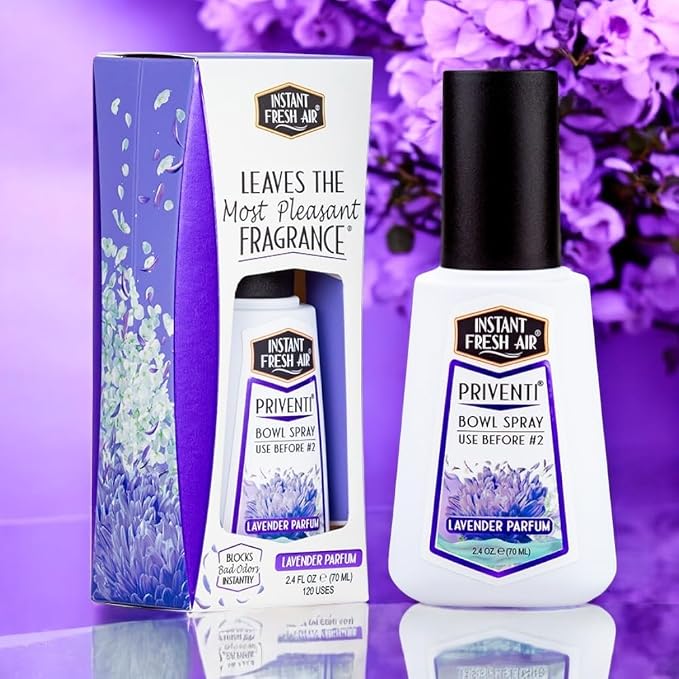 Signature PRIVENTI Toilet Spray, Lavender Parfum Bathroom Spray - Image 8