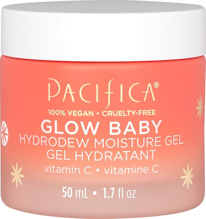Pacifica Glow Baby Hydrodew Gel Moisturizer – Vitamin C & Niacinamide Dewy Face by PacificaBeauty