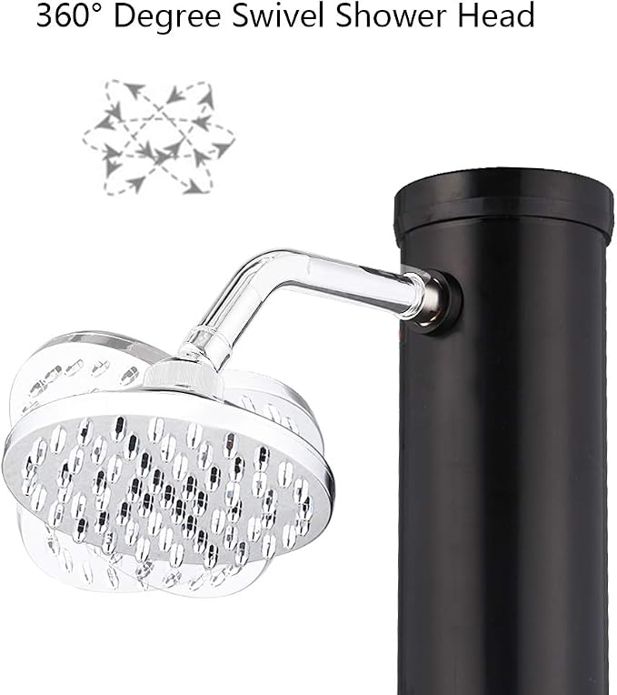 VINGLI Solar Heated Shower, 5.5 Gallon Outdoor Shower - Image 6